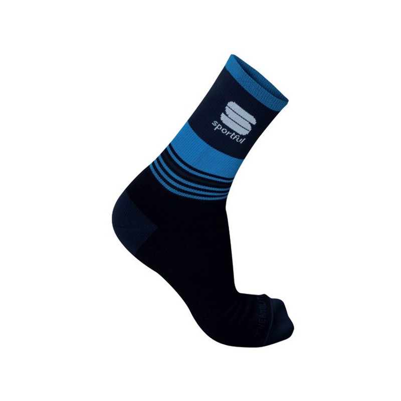 Chaussettes Sportful Arctic 13 Socks noir-bleu Chaussettes Sportful Arctic 13 Socks noir-bleu